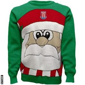 Stoke City Christmas jumper